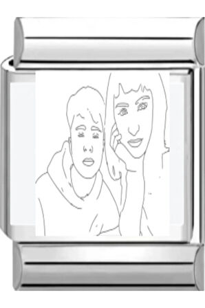 FOTOĞRAF BASKILI  İTALYAN BİLEKLİK CHARM