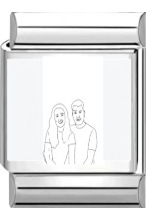 İTALYAN ÇELİK CHARM NOMİ BİLEKLİK CHARMI SADECE 1 ADET CHARMDIR