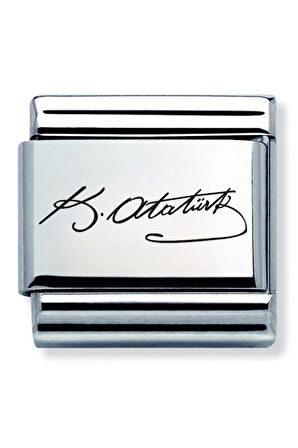 ÇELİK KEMAL ATATÜRK İMZALI CHARM