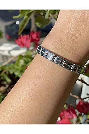 Italyan Charm Paslanmaz Çelik Esnek Bileklik Kararma Yapmaz Renk Garantili FMACCESORİES