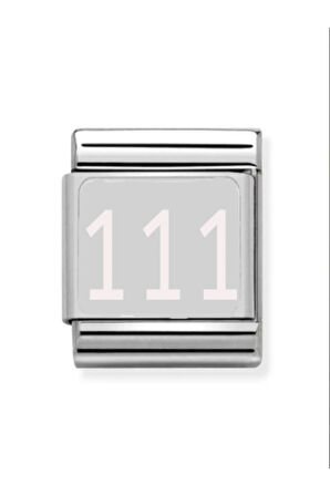 İtalyan Charm Bileklik Nomi Uğurlu Şans Sayılar Sekans Sayılar Çeli 9 Mm Minimal Renk Garantili