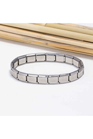 Paslanmaz Çelik Italyan Charm bileklik
