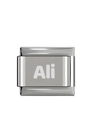 Kişiye Özel Yazı Ve Isim Yazılı Italyan Charm Bileklik Ek Uzatma Charmı