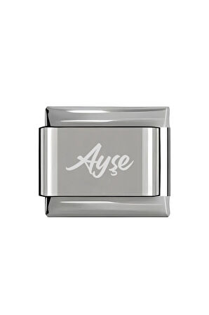 Kişiye Özel Yazı Ve Isim Yazılı Italyan Charm Bileklik Ek Uzatma Charmı