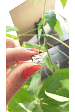 İTALYAN ÇELİK CHARM ATATÜRK İMZA  NOMİ CHARM ERKEK KADIN  9 MM  FMACCESORİES