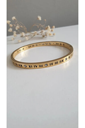 ÇELİK KELEPÇE CARTİEER  KADIN  316 L ÇELİK RENK ATMAZ GARANTİLİ ANTİALERJİK  BİLEZİK GOLD