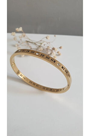 ÇELİK KELEPÇE CARTİEER  KADIN  316 L ÇELİK RENK ATMAZ GARANTİLİ ANTİALERJİK  BİLEZİK GOLD