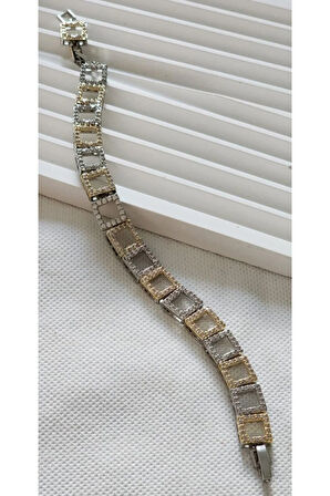 zirkon taşlı vip kuyumcu kadın bileklik