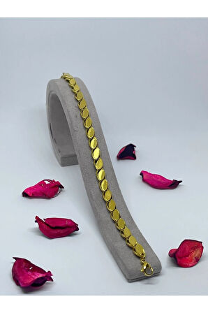 STAİNLESS STEEL ARPA PUL ZİNCİR ÇELİK BİLEKLİK