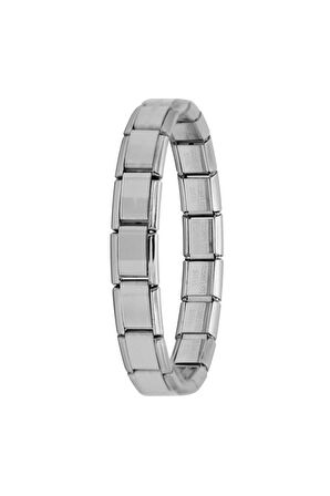 Çelik Kişiselleştirilebilir Italyan Charm Bileklik - Paslanmaz Çelik