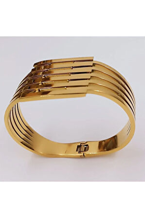 Çelik Gold Kalın Kaburga Kelepçe