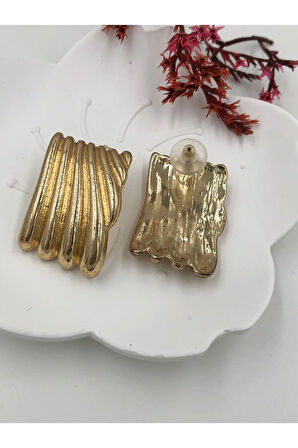 ÇELİK KADIN KÜPE PASLANMAZ ÇELİK RENK BOY AÇIKLAMADA YAZIYOR GÖRSELLER FMACCESORİES MARKASININDIR