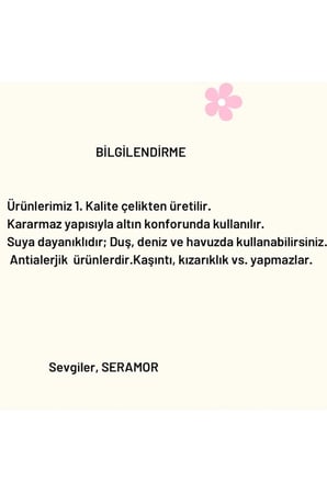 Çelik Kadın Kolye  Burgu zincirli kararmaz çelik 4 yapraklı yonca kolye nazarlı