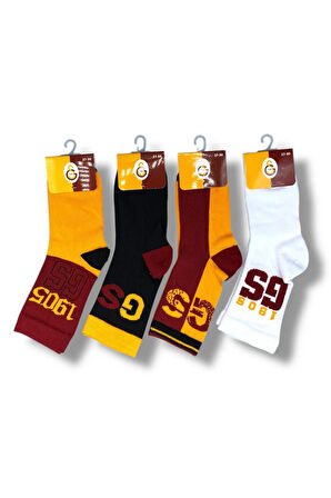 Lisanslı Çocuk 4 Çift Soket Çorap 1905