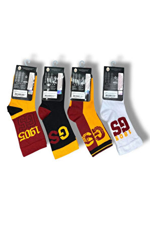 Lisanslı Çocuk 4 Çift Soket Çorap 1905