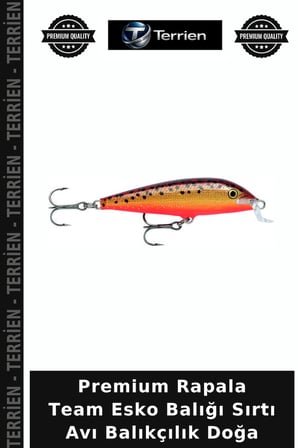 Premium Rapala Team Esko Balığı Sırtı Avı Balıkçılık Doğa BF 70MM