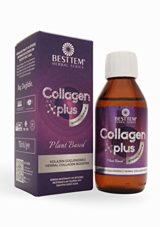 Collagen Plus Kolajen Içilebilir Sürülebilir B12 Takviye Gıda Doğal Vegan 100ml