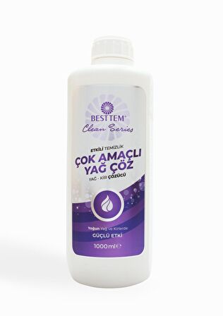 Yağ Çöz Çok Amaçlı Temizleyici Yüzeyler Için Lavanta Ferahlığı Kireç Sökücü Paraben Içermez 1000ml