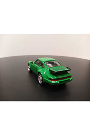 1:36 Porsche 911 Turbo Diecast Çek Bırak Model Araba