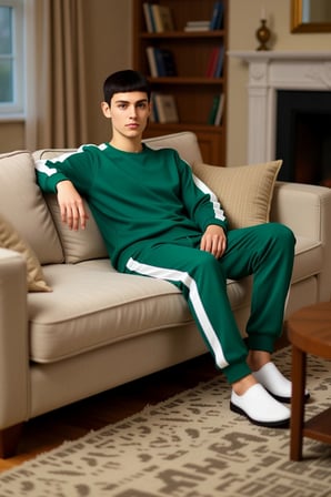 Erkek Şerit Detaylı Relaxed Fit Pijama Takımı Fonksiyonel Dayanıklı Kaliteli Konforlu Spor