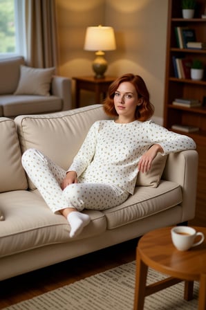 Kadın Çiçekli Uzun Kollu Pijama Takımı %95 Pamuk Fonksiyonel Dayanıklı Kaliteli Konforlu Şık