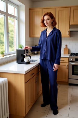 Kadın Füme Dokulu Fitilli Gömlek Yaka Pijama Takımı Fonksiyonel Dayanıklı Kaliteli Estetik