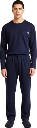 Erkek Düz Kesim Sweatshirt ve Pantolonlu Ev Giyim Seti Fonksiyonel Dayanıklı Kaliteli Spor