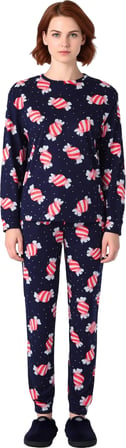 Genç Seker Desenli %100 Pamuklu Pijama Takımı Fonksiyonel Dayanıklı Kaliteli Konforlu Spor