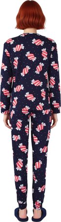 Genç Seker Desenli %100 Pamuklu Pijama Takımı Fonksiyonel Dayanıklı Kaliteli Konforlu Spor