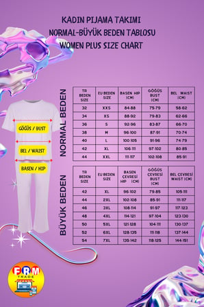 Kadın Nakışlı Kış Temalı Sweatshirt ve Pantolon Pijama Takımı Fonksiyonel Dayanıklı Modern