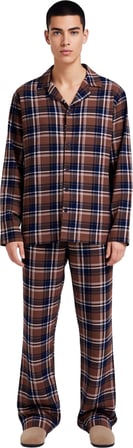 Erkek Kareli Pijama Takımı Likralı Penye Süprem Fonksiyonel Dayanıklı Kaliteli Konforlu Şık