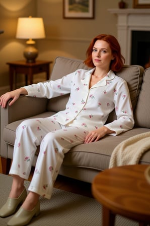 Kadın Uzun Kollu Çiçekli Pijama Takımı Fonksiyonel Dayanıklı Kaliteli Konforlu Estetik Şık