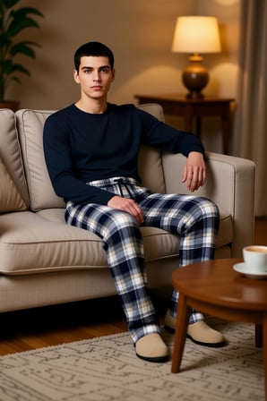 Erkek Ekose Pijama Takımı Flanel Kumaş Fonksiyonel Dayanıklı Kaliteli Konforlu Estetik Şık