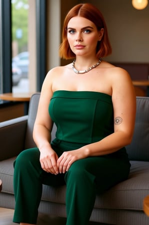 Kadın Moda Şık Büyük Beden Crop Kare Yaka Fitted Kalıp Örme Straplez Bluz