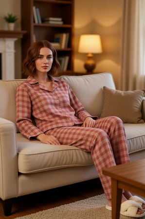 Kadın Flanel Ekose Pijama Takımı Fonksiyonel Dayanıklı Kaliteli Konforlu Estetik Premium Şık