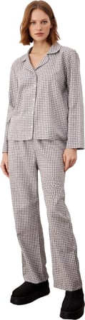 Kadın Flanel Ekose Pijama Takımı Fonksiyonel Dayanıklı Kaliteli Konforlu Estetik Premium Şık