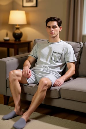 Erkek Regular Fit Örme Pijama Takımı Cep Detaylı Fonksiyonel Dayanıklı Kaliteli Konforlu Şık