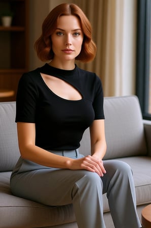 Moda Bisiklet Yaka Örme Slim Düz Desen Casual Günlük Crop Kısa Kol Bluz