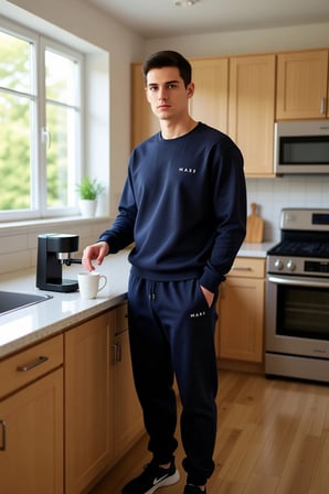 Erkek Nakışlı Konforlu Pijama Takımı Fonksiyonel Dayanıklı Kaliteli Estetik Premium Modern