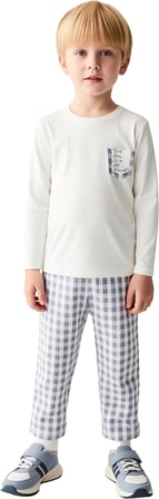 Kız Çocuk Pijama Seti Rahatlık ve Şıklığı Bir Araya Getiren Tasarım Kaliteli Şık Rahat