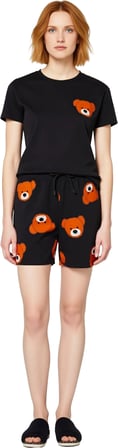 Ayıcık Baskılı Çocuk Lounge Pijama Takımı Fonksiyonel Dayanıklı Kaliteli Konforlu Estetik Şık