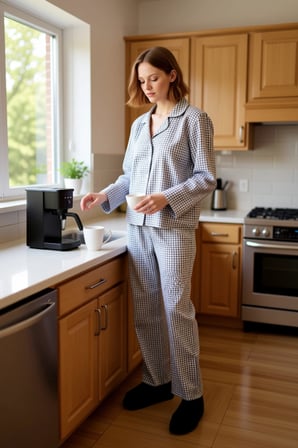 Kadın Flanel Ekose Pijama Takımı Fonksiyonel Dayanıklı Kaliteli Konforlu Estetik Premium Şık