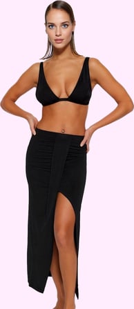 Kadın Yazlık Maxi Etek Sarong Plaj Eteği Rahat ve Şık Tasarım Günlük Kullanım Kaliteli Malzeme