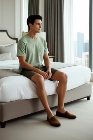 Erkek Tişört Şort Pijama Takımı Fonksiyonel Dayanıklı Kaliteli Konforlu Estetik Premium Şık