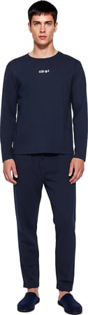 Erkek Antrasit Regular Fit Uzun Kollu Pijama Takımı Fonksiyonel Dayanıklı Kaliteli Estetik