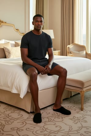 Erkek Ev Giyim Takımı Çizgili Regular Fit Pijama Fonksiyonel Dayanıklı Kaliteli Konforlu Şık