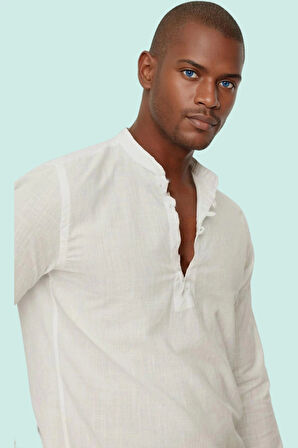 Erkek Yazlık Pamuklu Gömlek Rahat Şık Günlük Kombinler İçin Hafta Sonu Yaz Aylarının Vazgeçilmezi