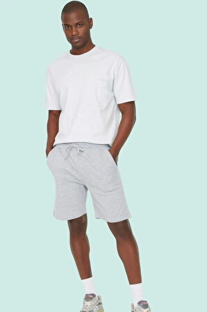 Erkek Yazlık Şort Lastikli Bel Casual Stil Boru Paça Günlük Kullanım Yaz Aylarının Vazgeçilmezi