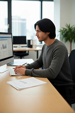 Erkek Uzun Kollu Fitted Kesim Basic Dokulu Triko Kazak Soğuk Havalarda Tarz Sahibi Görünüm