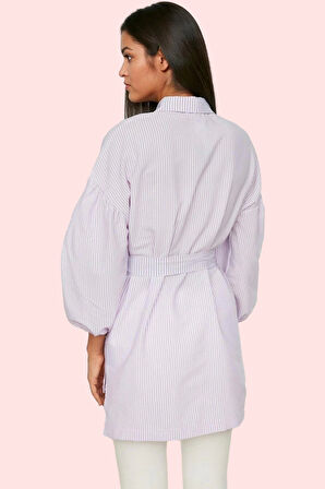 Kadın Ramadan Koleksiyonu Gömlek Günlük Şık A line Balon Kol Hafta Sonu Yaz Aylarının Vazgeçilmezi